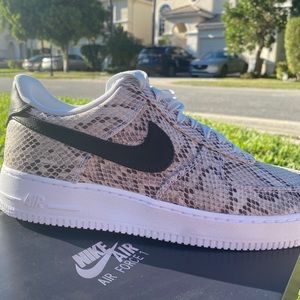 Brand new in box Nike Air Force 1/ snake skin